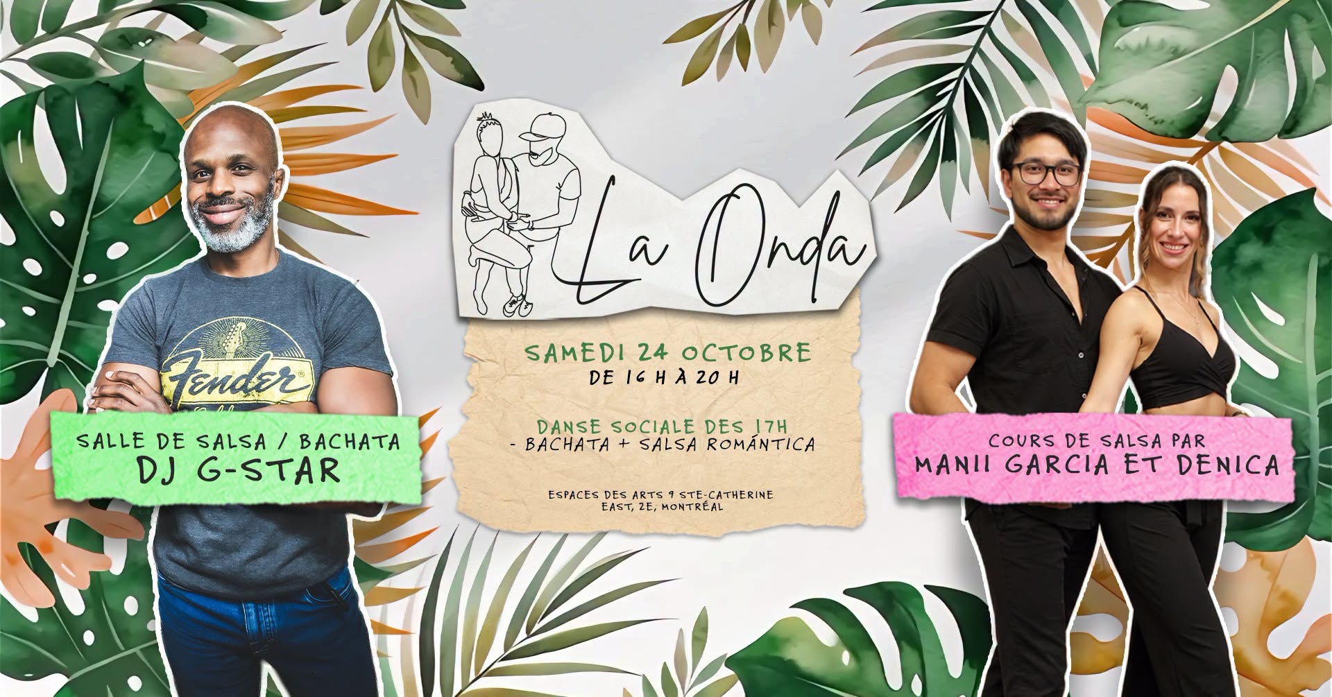 La Onda Social - 24 octobre 💚🍁 (Salsa)