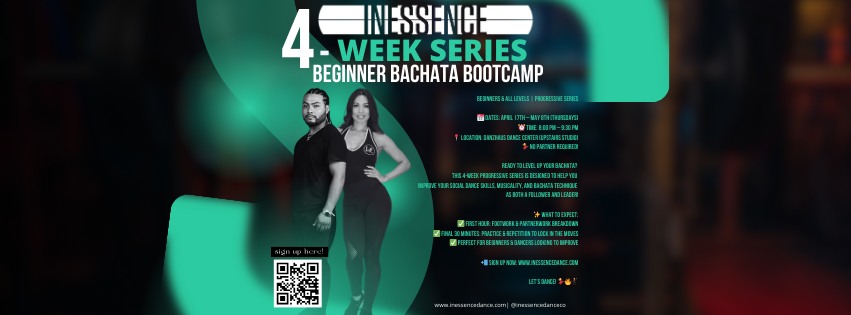 Bachata Bootcamp-4 Week Series