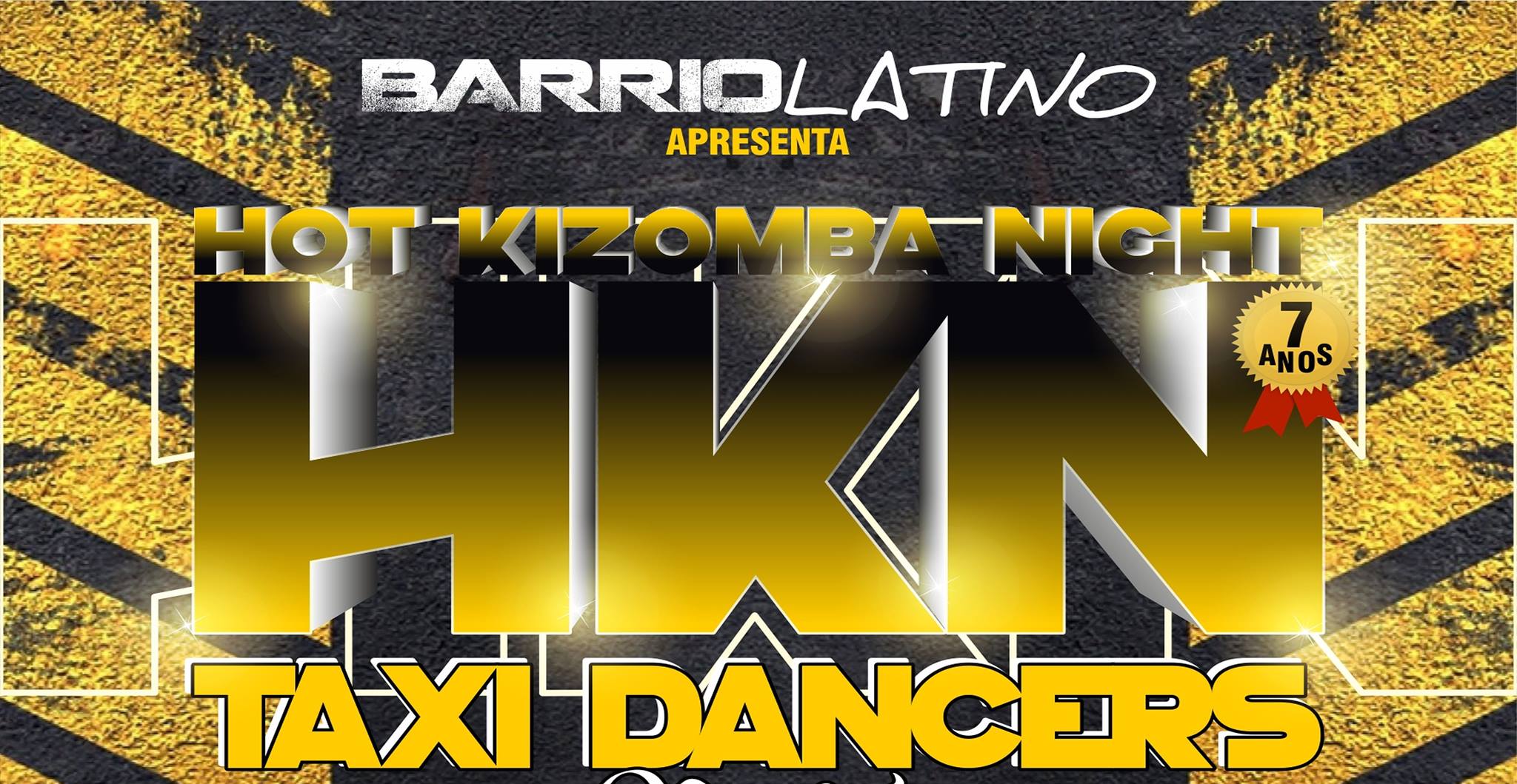 HOT Kizomba NIGHT - Taxi Dancers Party - Quinta 21 Fev no Barrio