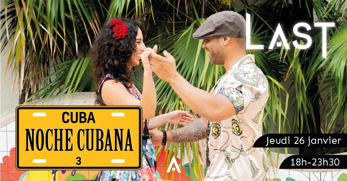 Noche Cubana 🇨🇺 Soirée salsa cubaine avec Dj Maikiu🕺💃🌴