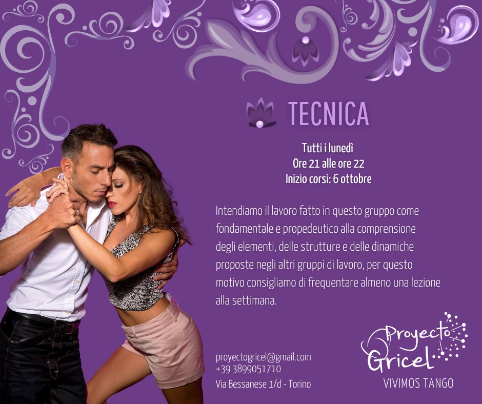 Tango TECNICA con Marcelo Ramer e Selva Mastroti - Proyecto Gricel