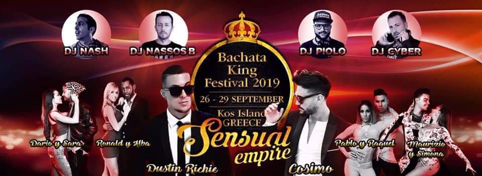 Bachata King Festival 2019 in Kos island-Greece