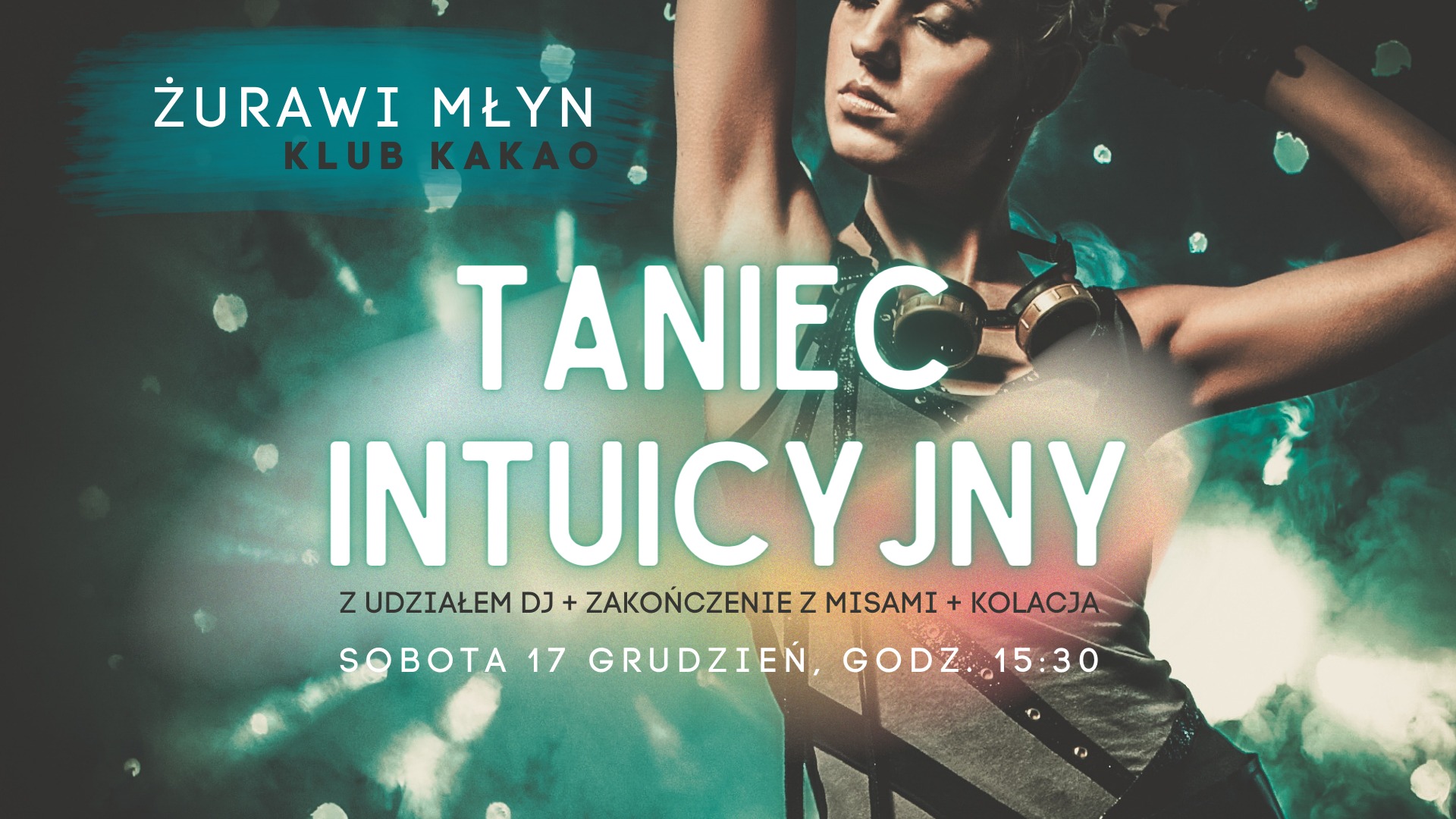 Ceremonia kakao + Taniec intuicyjny + Koncert relaksacyjny z misami + Kolacja