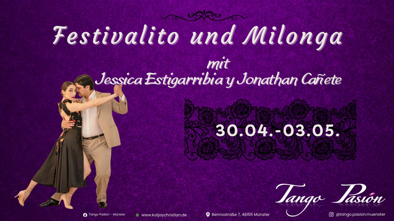 Festivalito mit Jessica y Jonathan