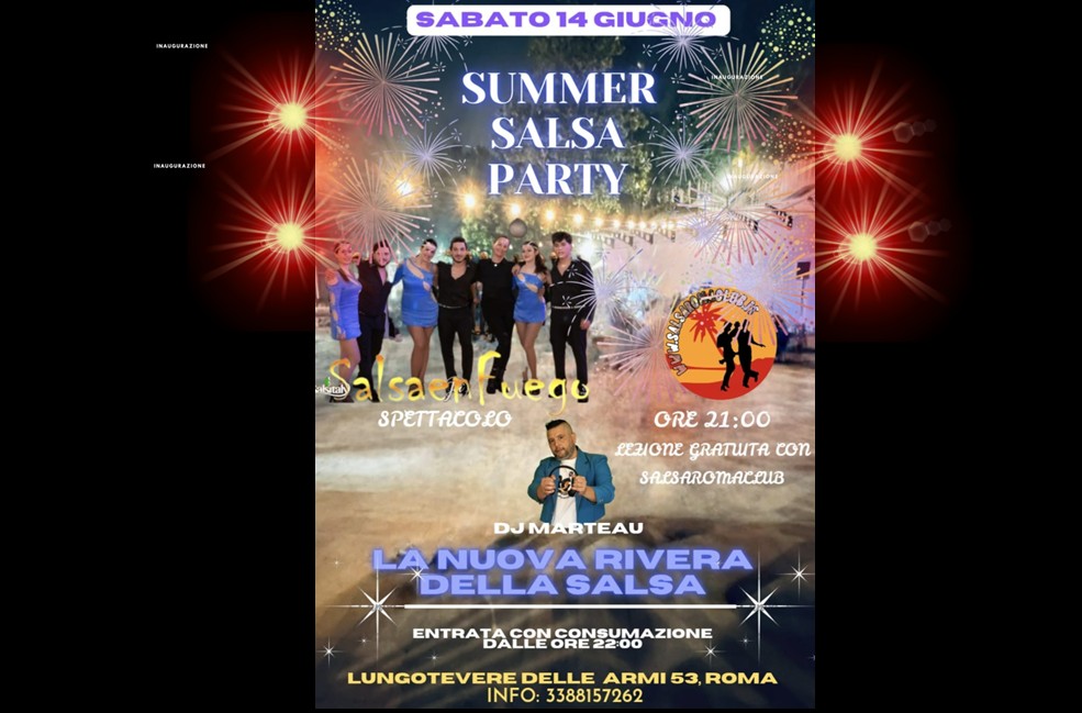 SUMMER SALSA PARTY