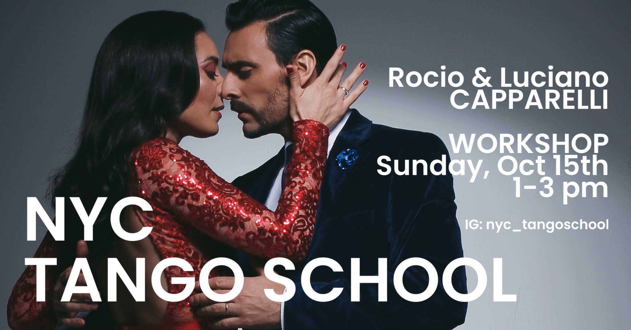 Rocio & Luciano CAPPARELLI • Tango Workshop with Tango Stars