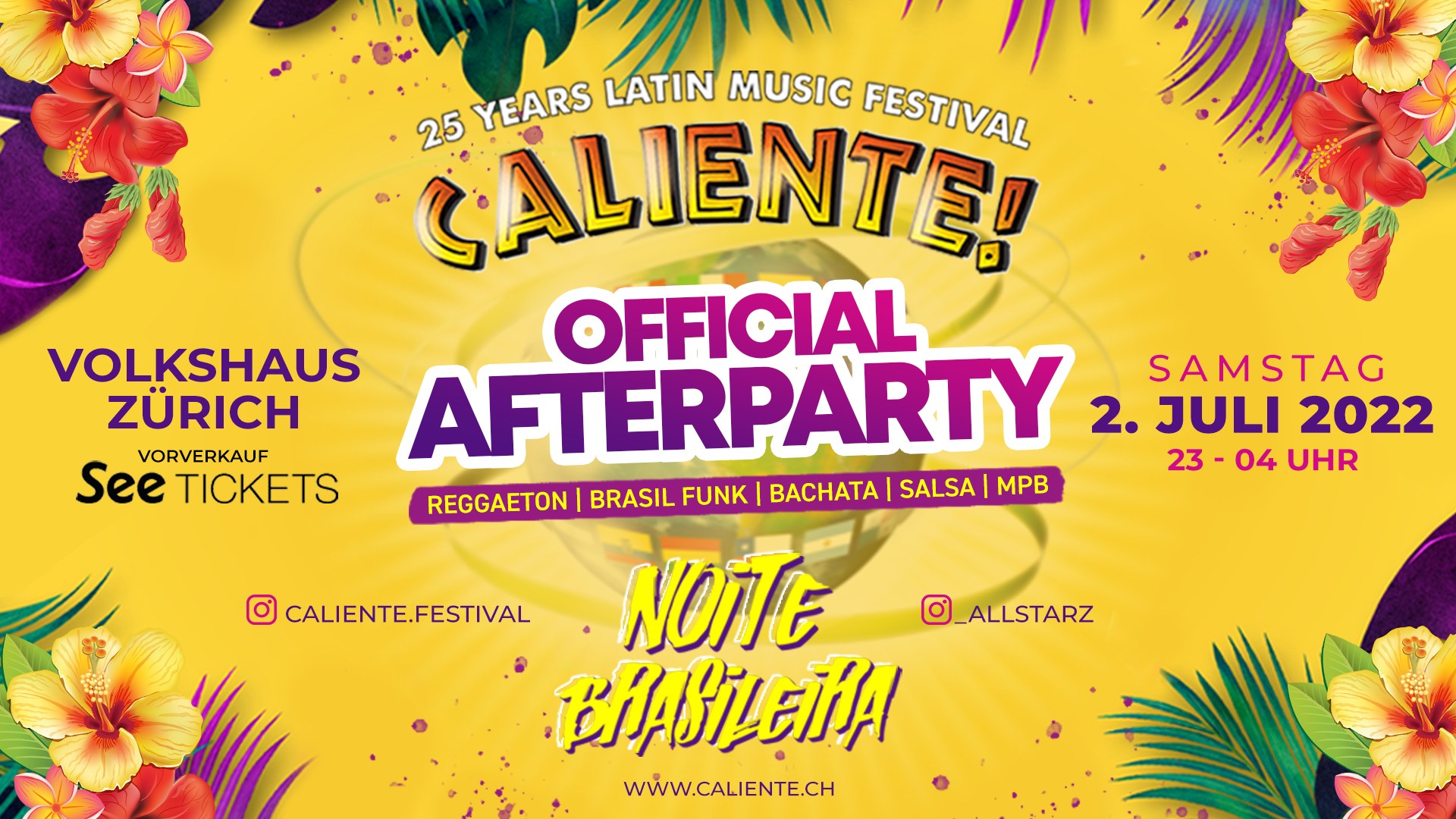 CALIENTE! AFTERPARTY BY NOITE BRASILEIRA • VOLKSHAUS