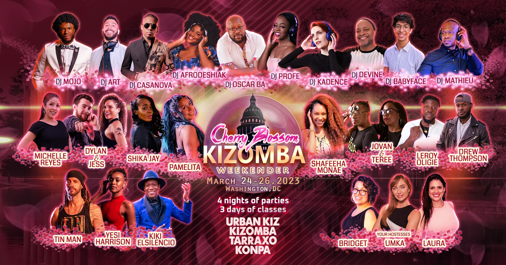 DC Cherry Blossom Kizomba Weekender 2023