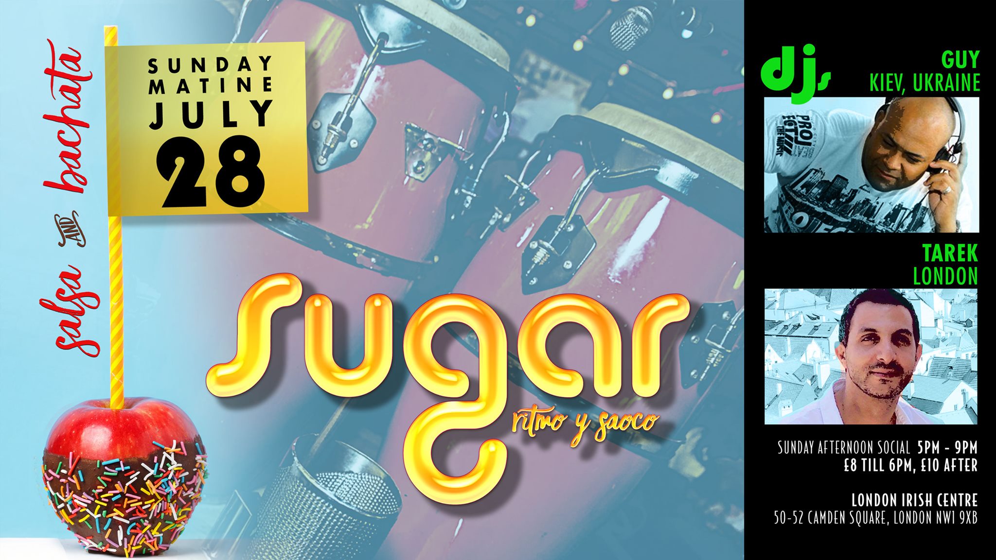 SUGAR Matinee with DJ Guy, Ukraine & Dj Tarek, London