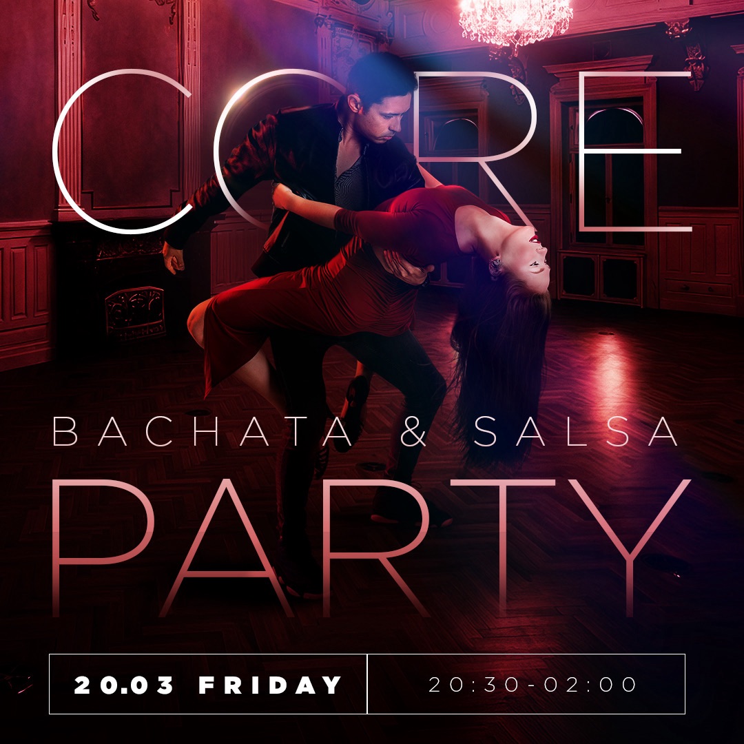 New venue ✨⭐️ CORE BACHATA & SALSA PARTY in Krocinova