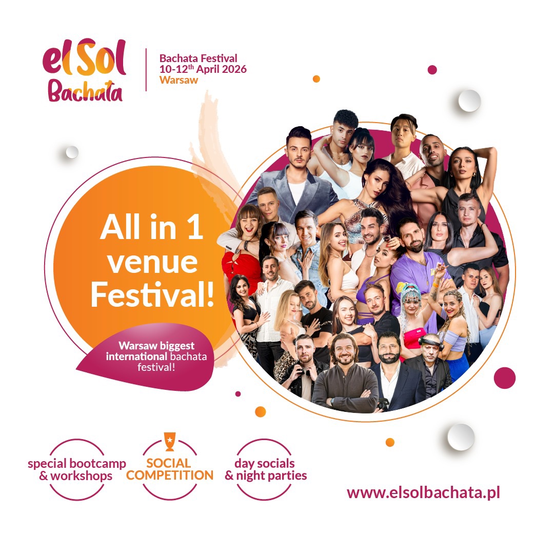 elSol Bachata Festival 2026 OFFICIAL 10-12 April Warsaw, Poland