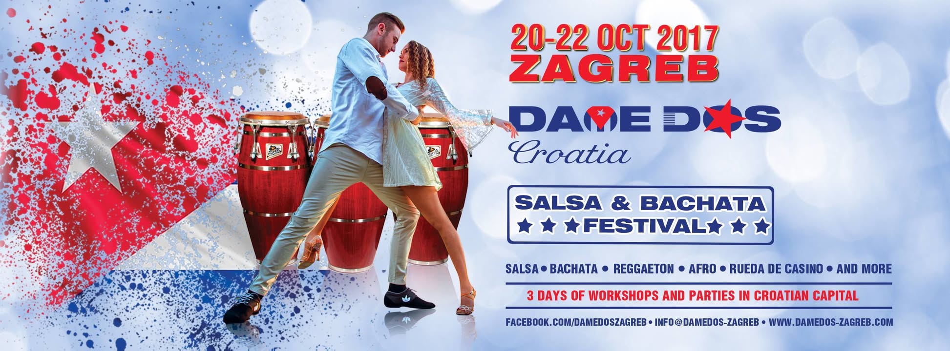 Dame Dos Promo Salsa Party at Gladiator, Split