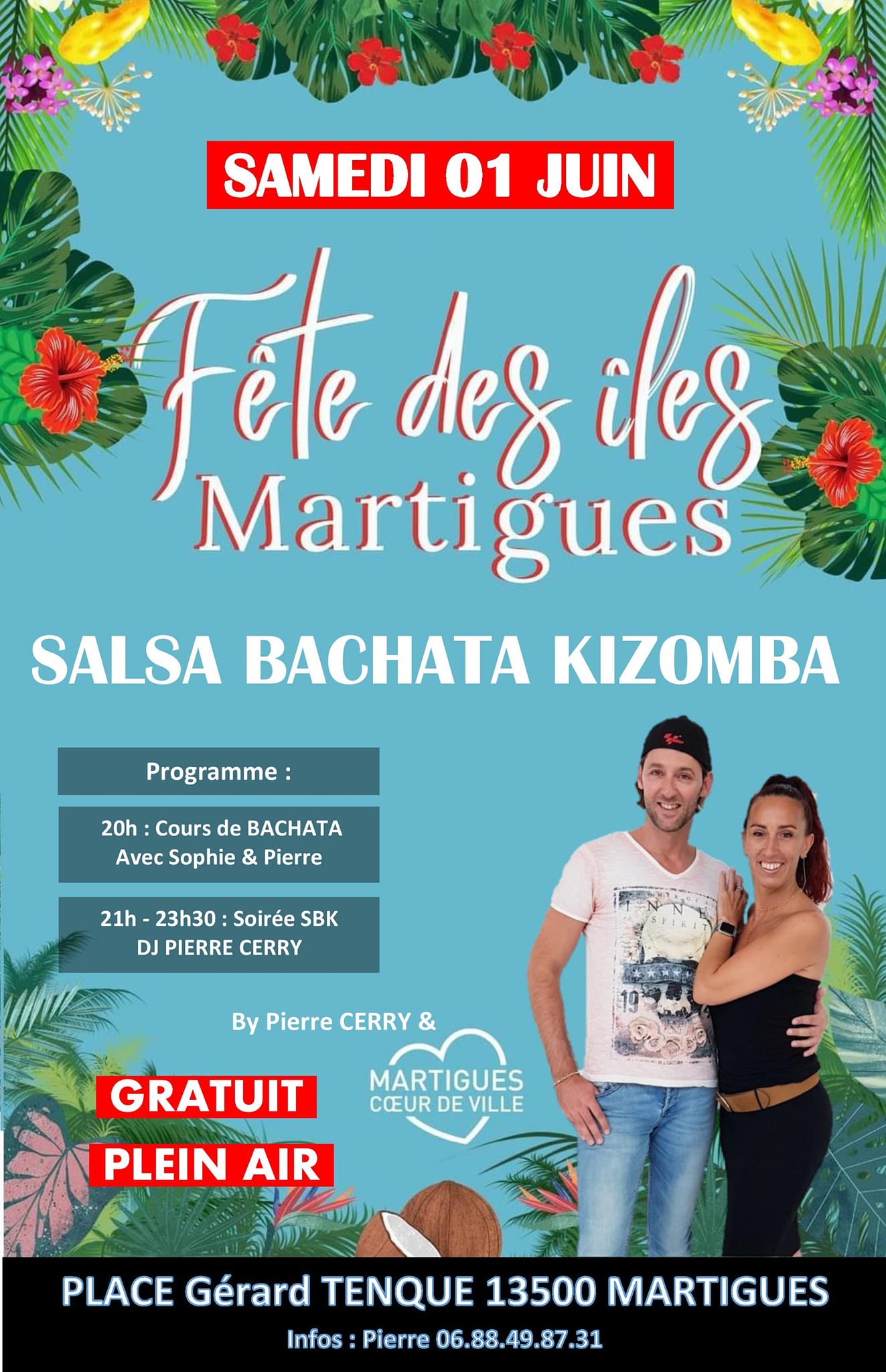 Gratuit - En plein air - Grande soirée SBK - A Martigues Place Gérard Tenque