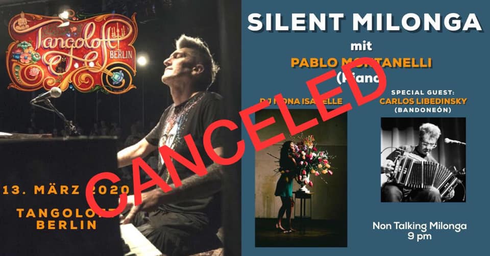 Silent Milonga mit Pablo Montanelli (Piano) im Tangoloft