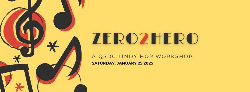 Zero to Hero Lindy Hop Workshop + Social