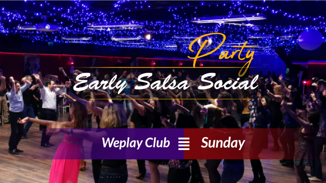 Early Salsa Social Party on Sunday