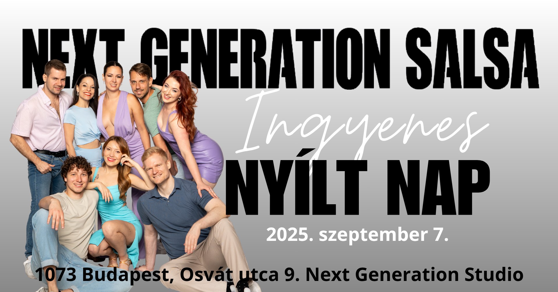 NG Salsa INGYENES NYÍILT NAP