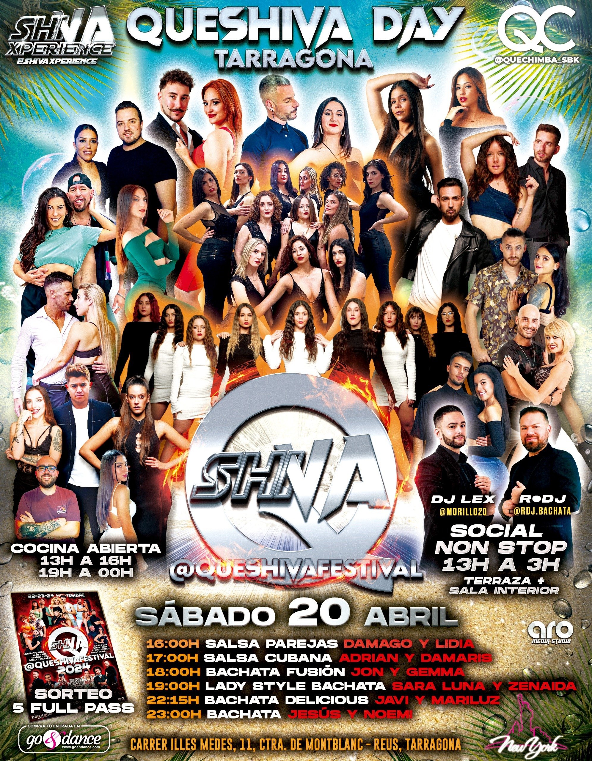 ?? QUESHIVA DAY TARRAGONA ?? SÁBADO 20 ABRIL ??
