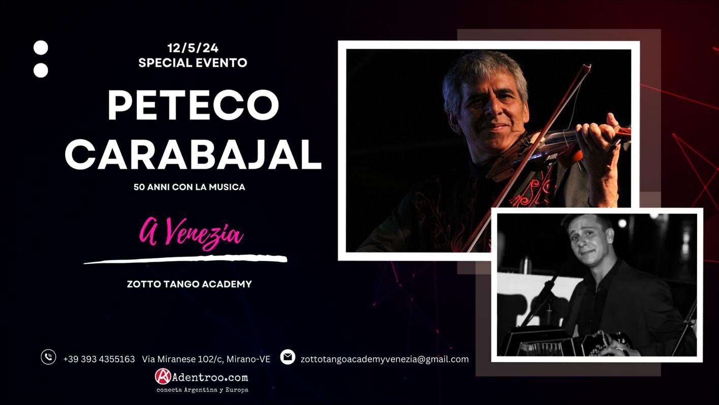 La Practica del Domingo con PETECO CARABAJAL con l’artista invitato Nicola Maceratesi Y SHOW 🌟