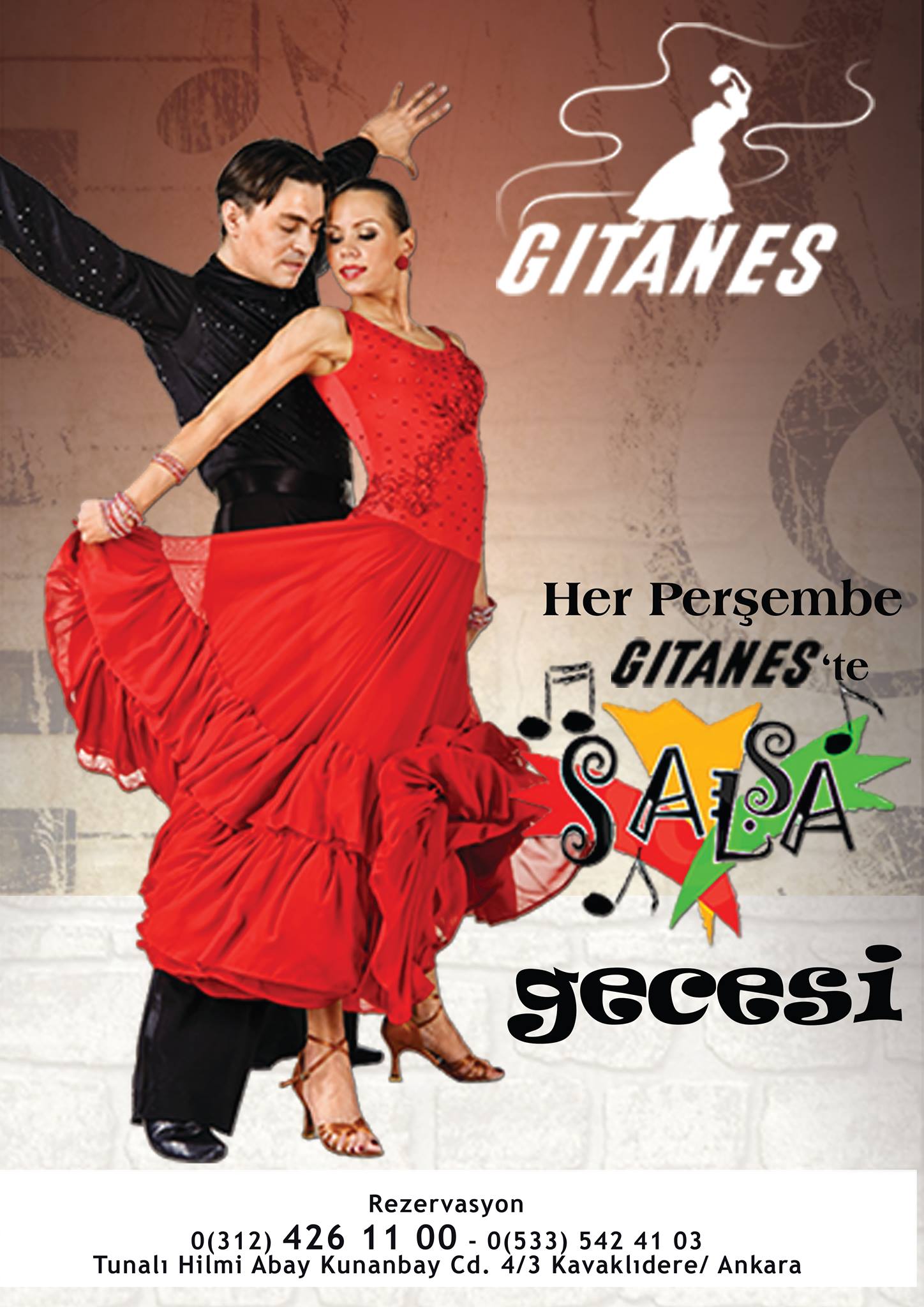 GITANES LATIN NIGHT @ PERŞEMBE 20.30