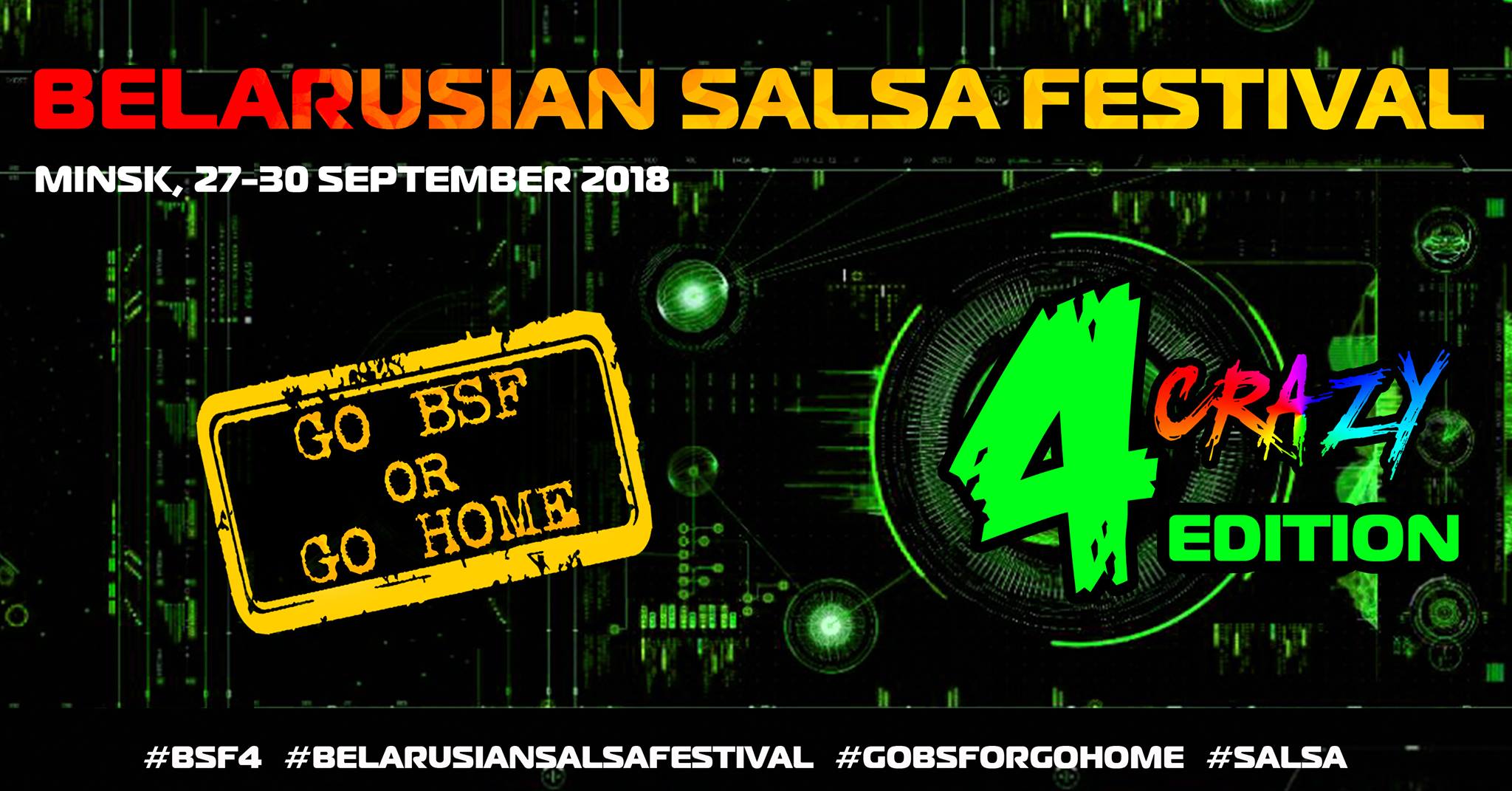 Belarusian Salsa Festival 4 Crazy edition (official event)