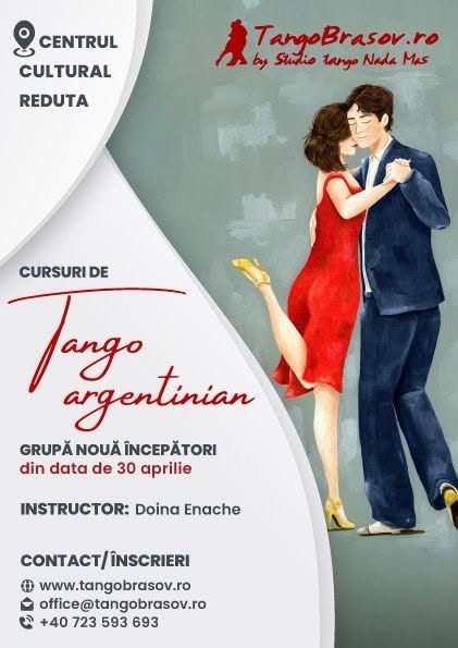 Tango Brașov® Grupă nouă modul basic (începători) Joi, 30 aprilie, 2026 @ Reduta