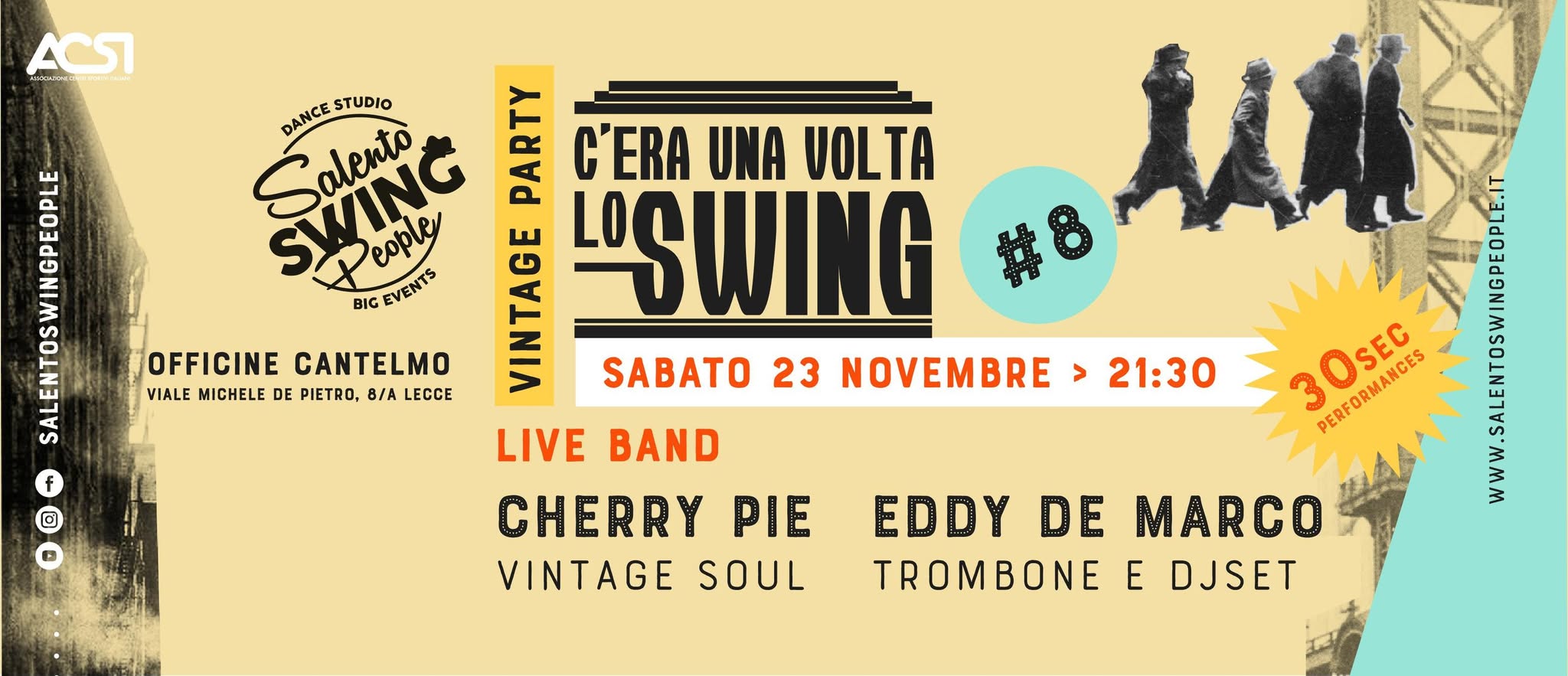 C'ERA UNA VOLTA LO SWING #8 Vintage Party