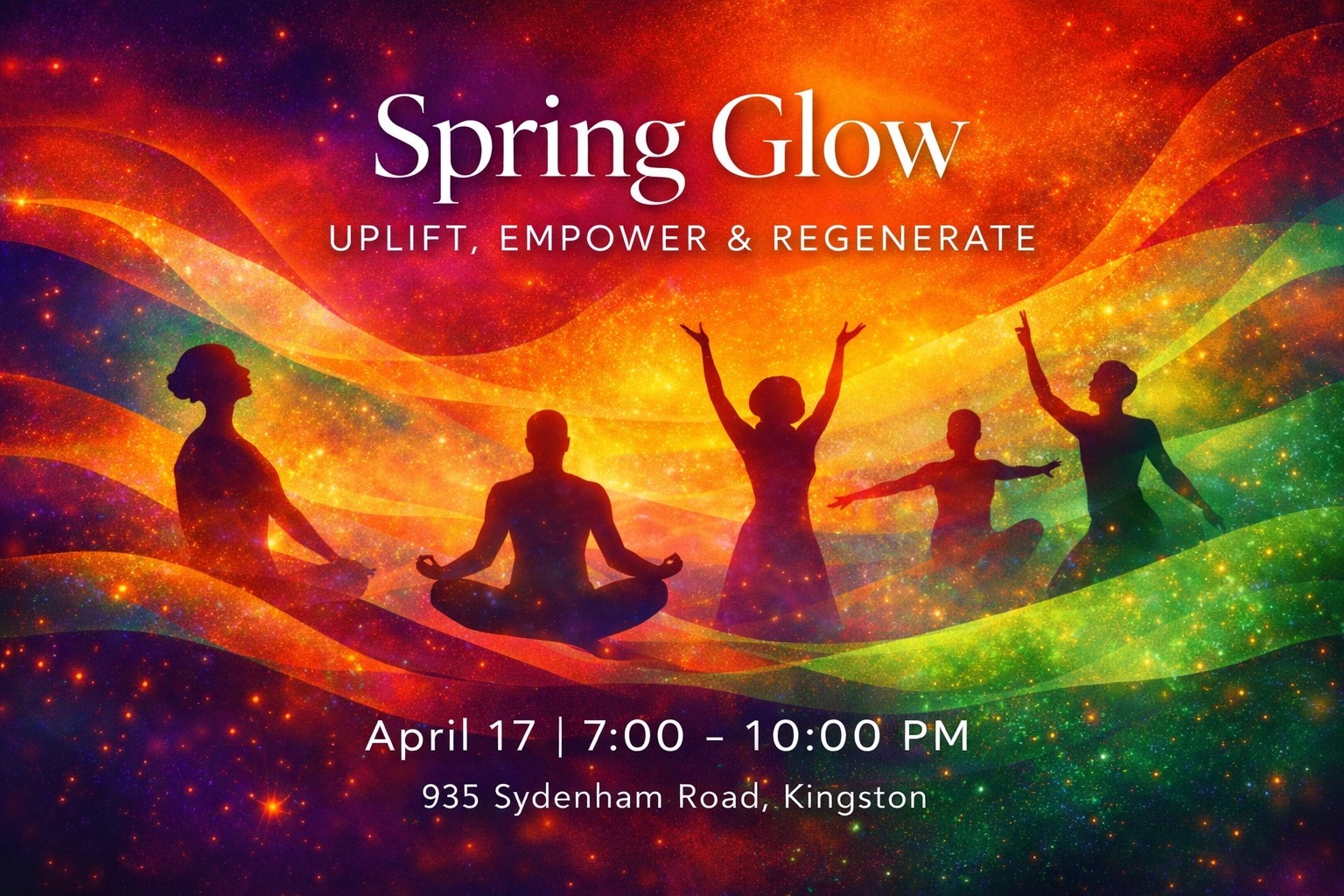 πΈ Spring Glow: Uplift, Empower, Regenerate A Ecstatic Dance & Sound Journey