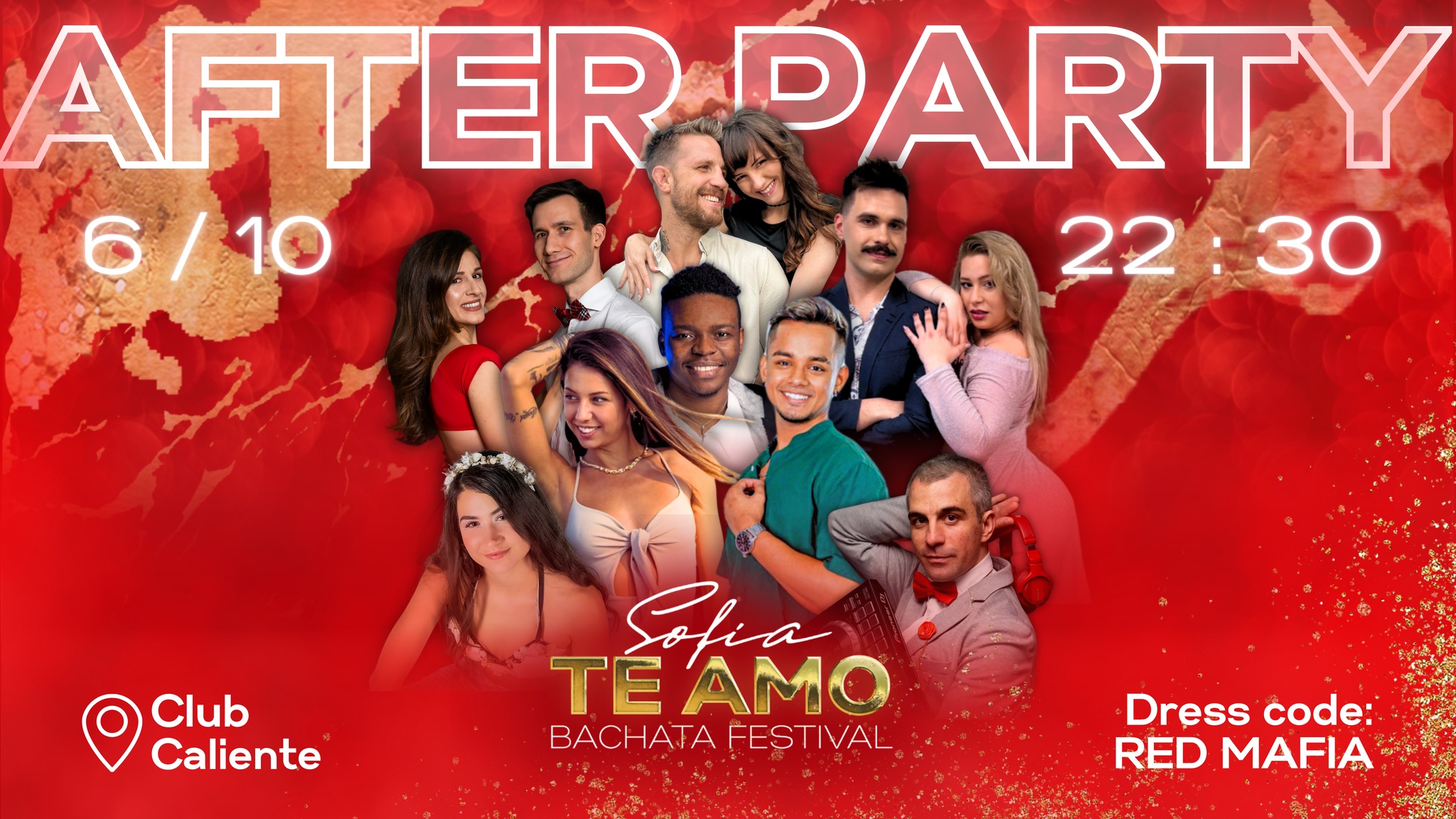 Te Amo Sofia Bachata Official Afterparty: Red Mafia