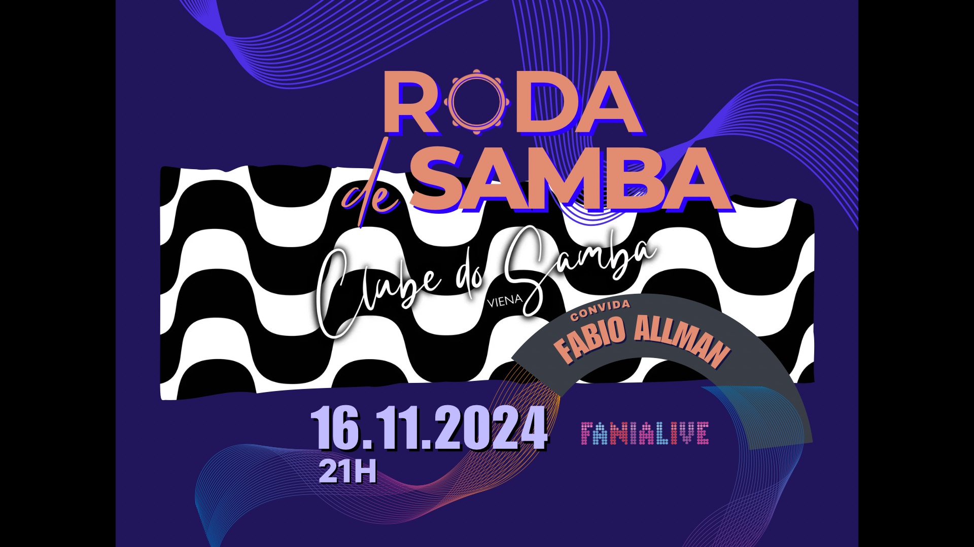 RODA DE SAMBA Clube do Samba Viena convida Fabio Allman