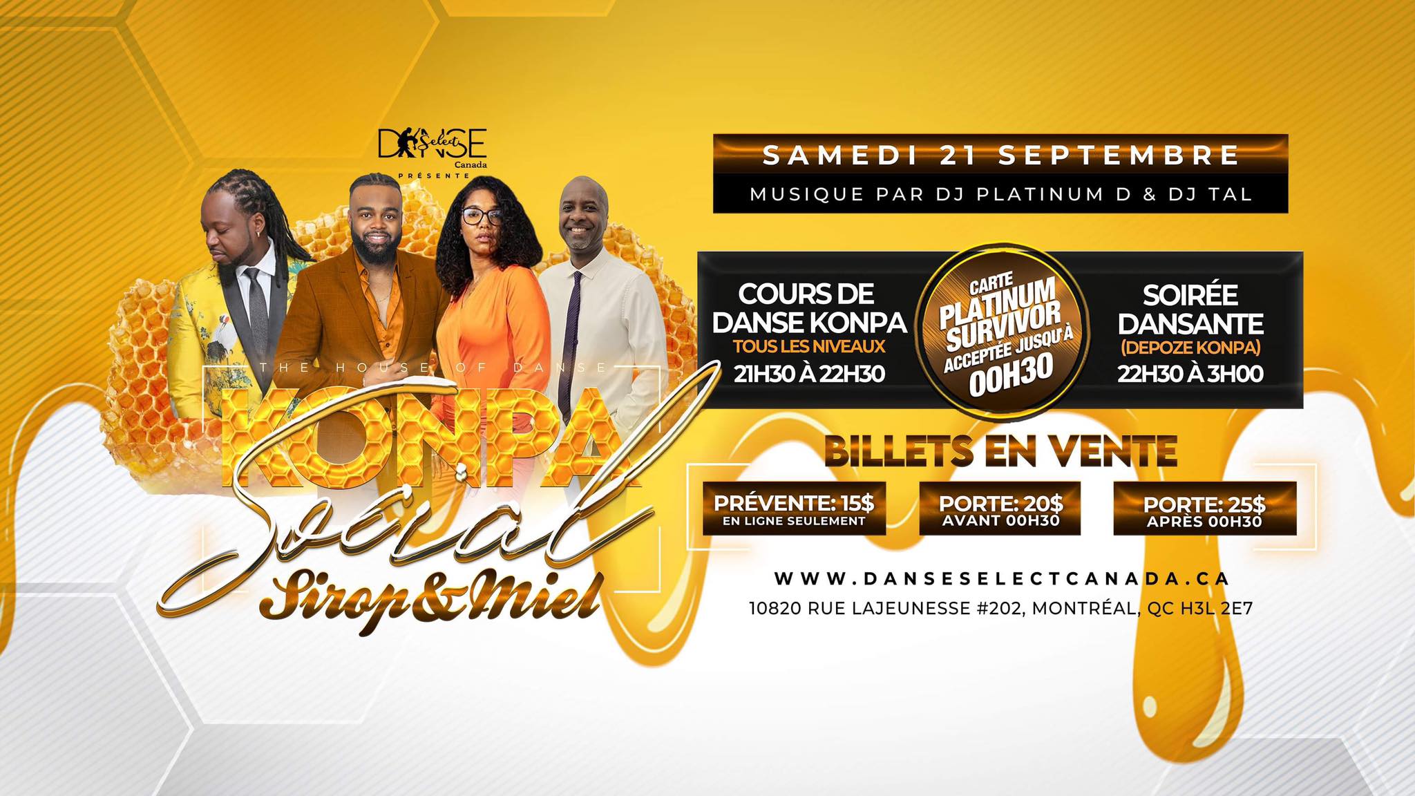 Konpa Social Sirop & Miel