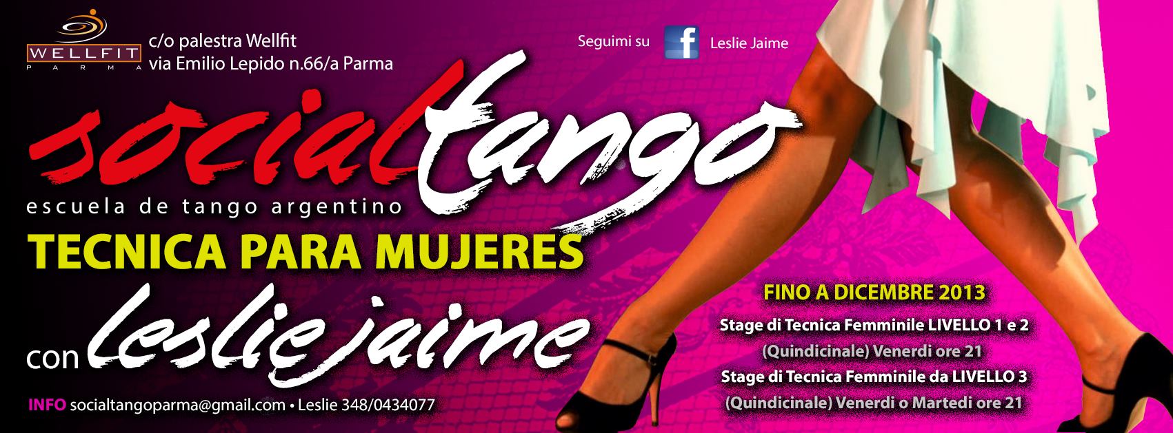TECNICA PARA MUJERES con Leslie Jaime - Dicembre 2013