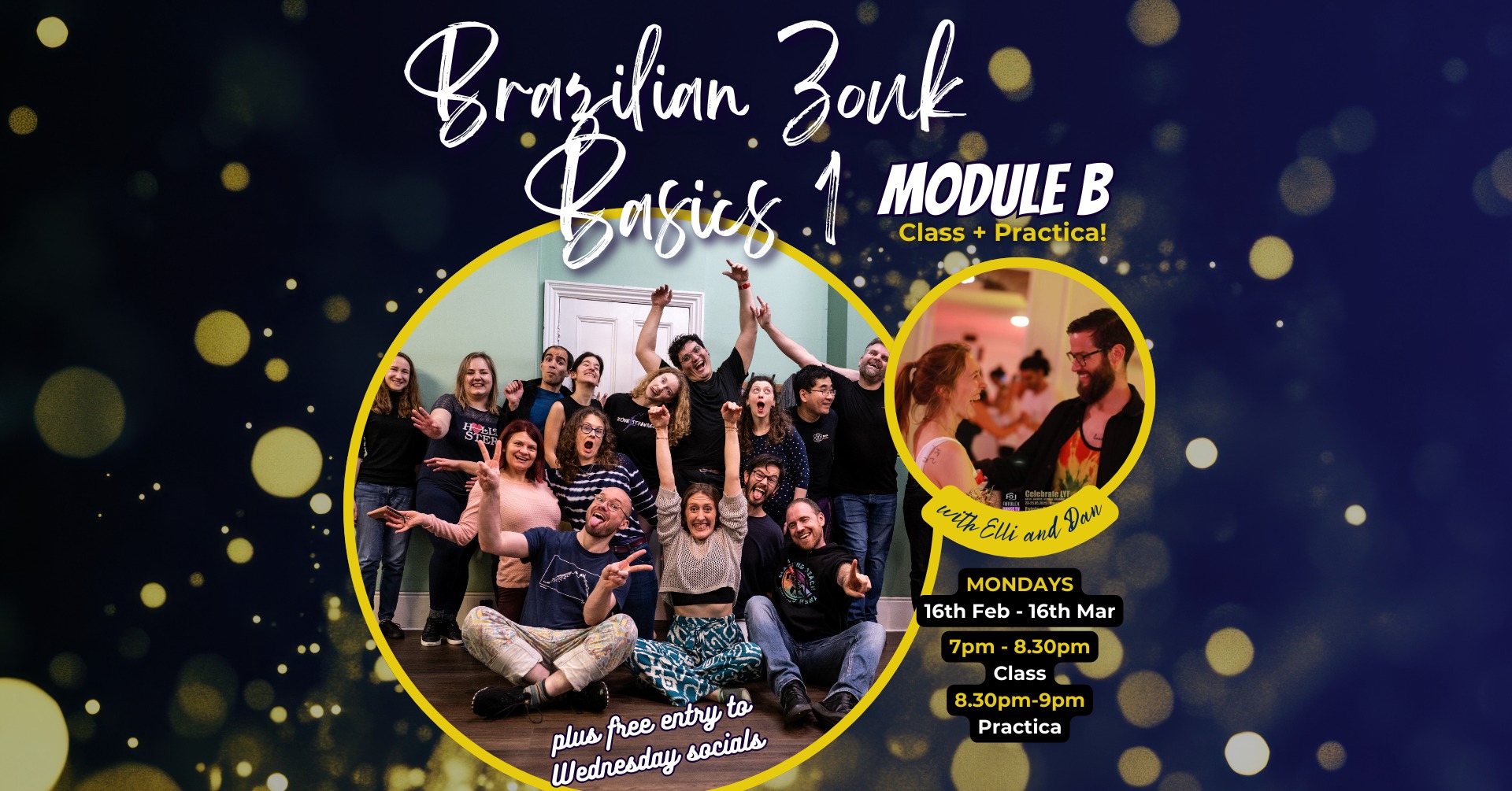 Brazilian Zouk Basics 1: Module B