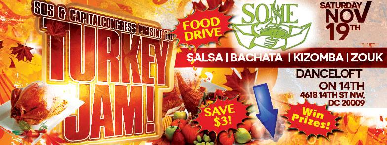 Turkey Jam & Canned Food Drive!