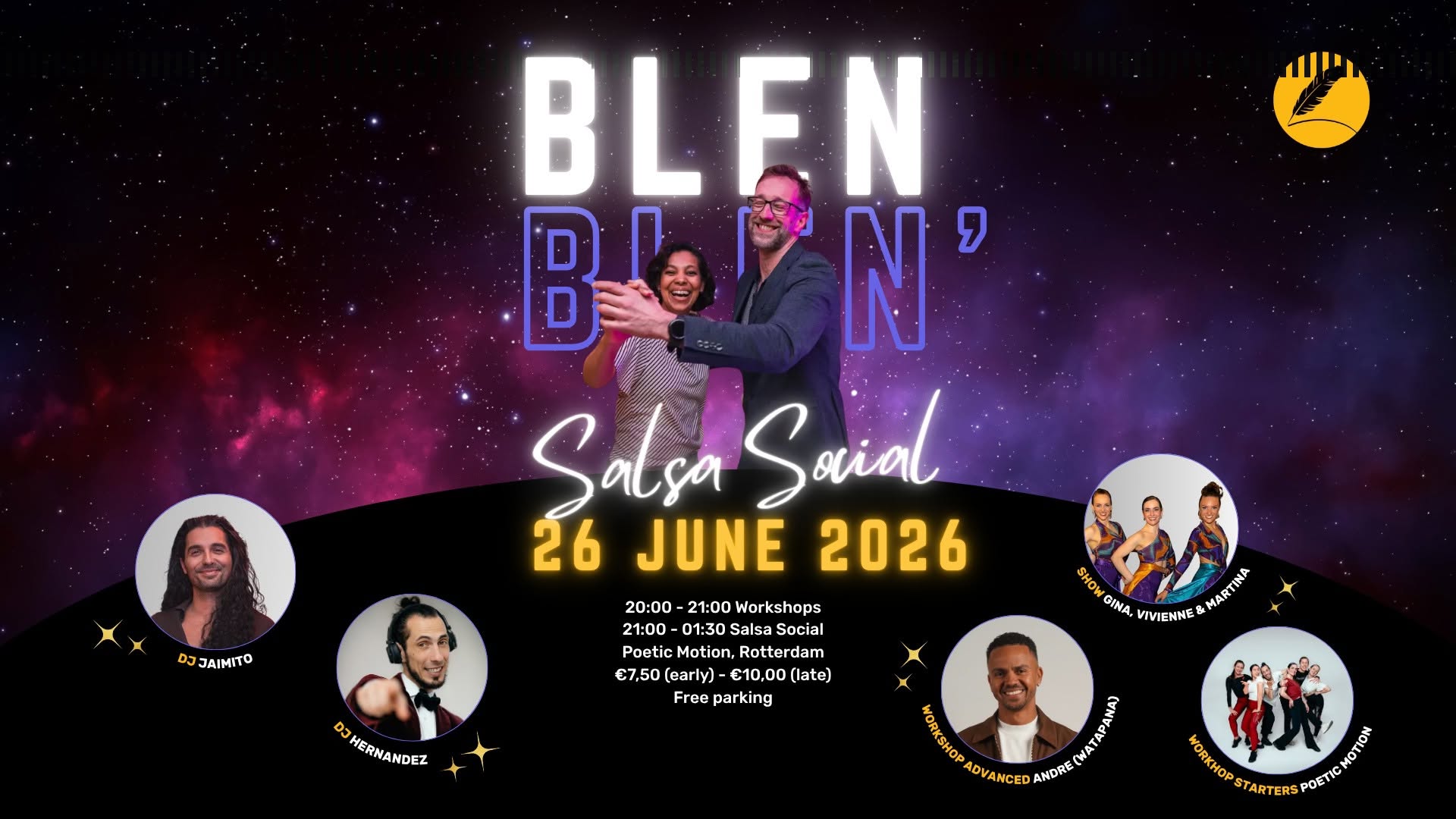 BLEN BLEN' Salsa Social 26-06 ✨