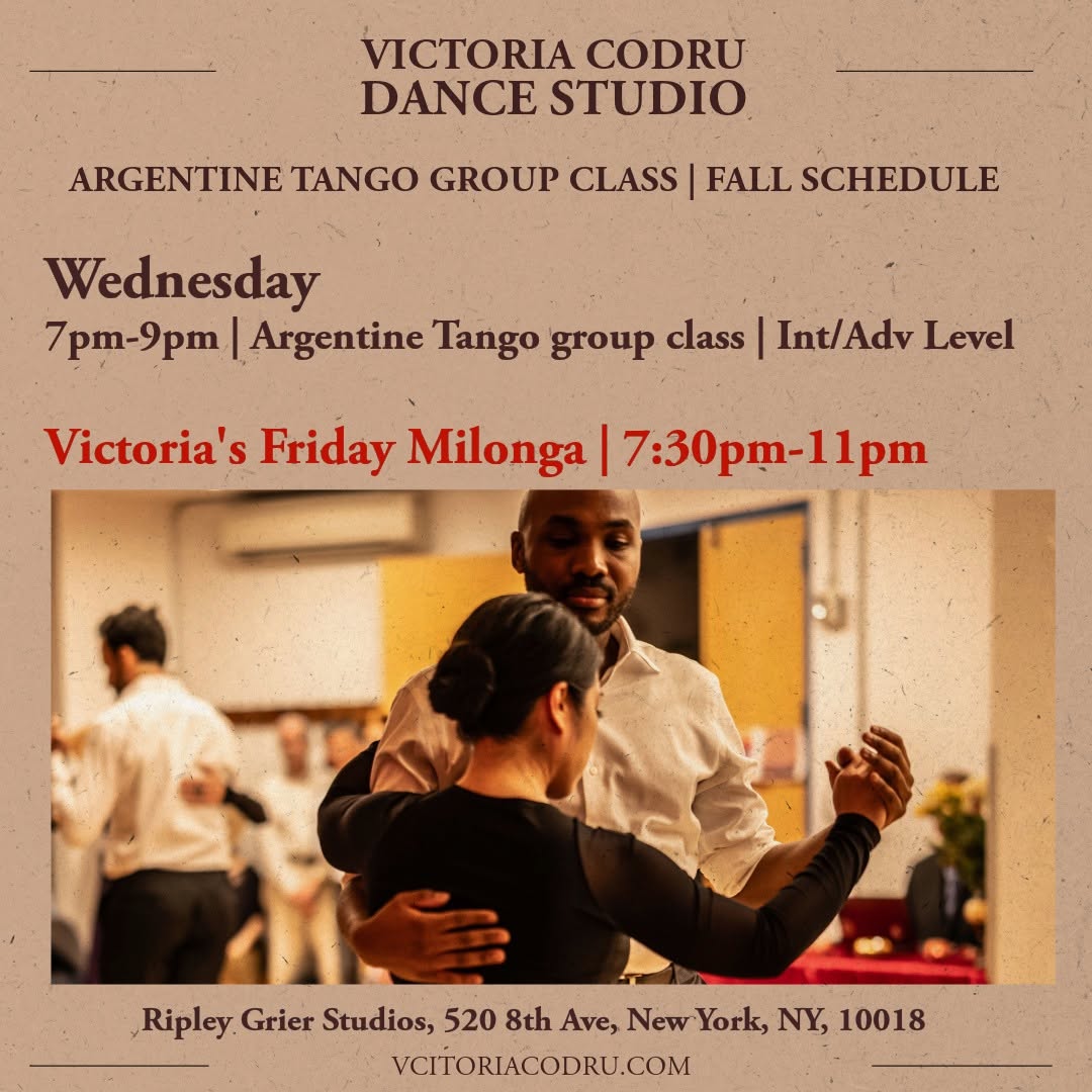 Argentine Tango group class Int Adv Level
