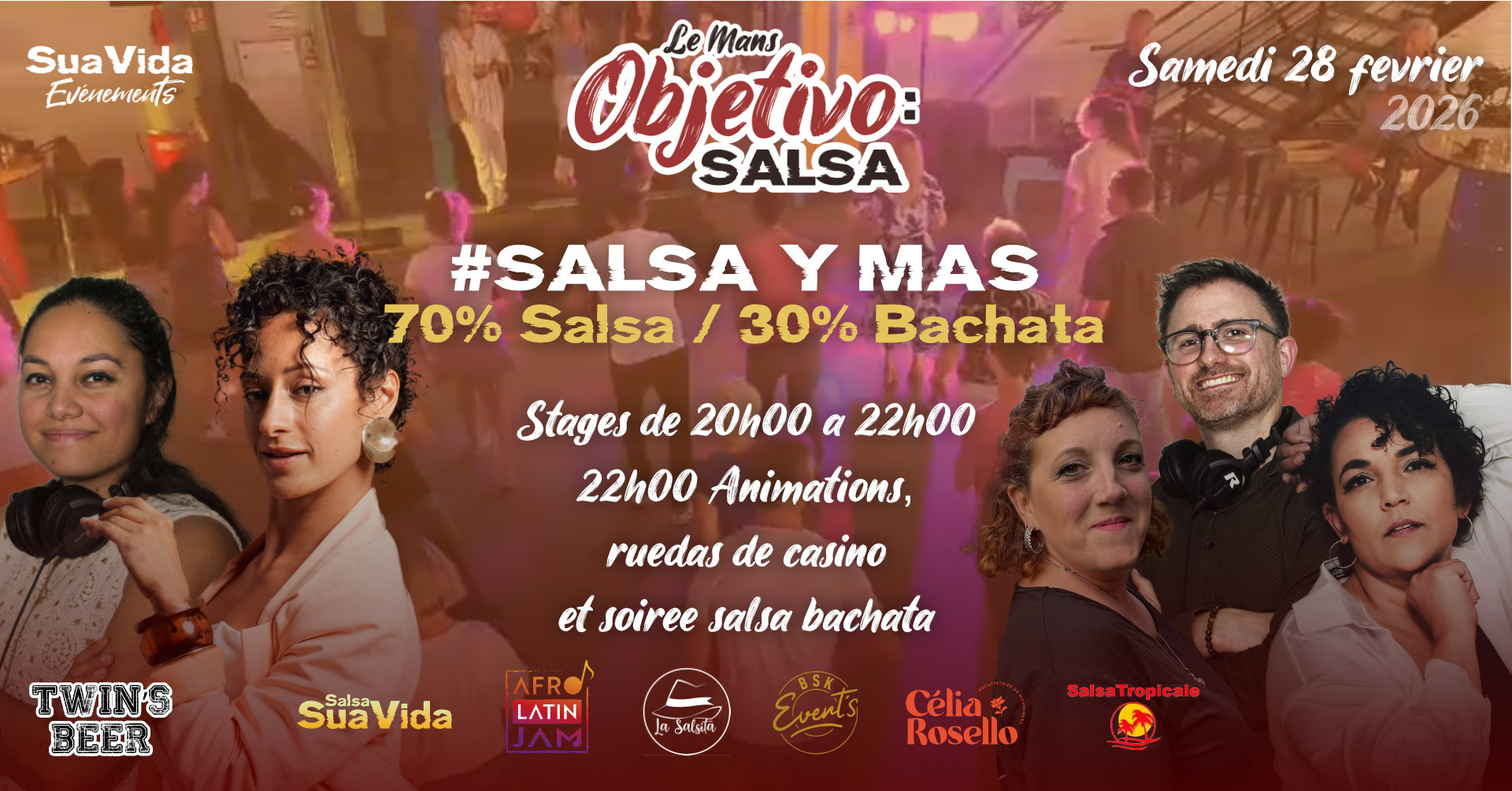 Salsa y mas Le Mans