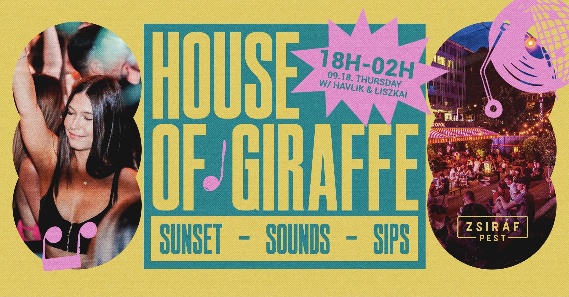 House of Giraffe 09.18. Zsiráf Pest