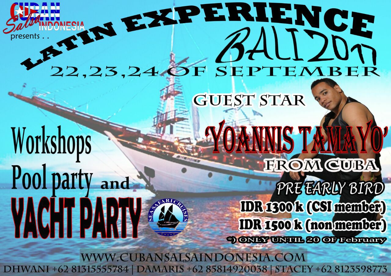 LATIN EXPERIENCE BALI 2017