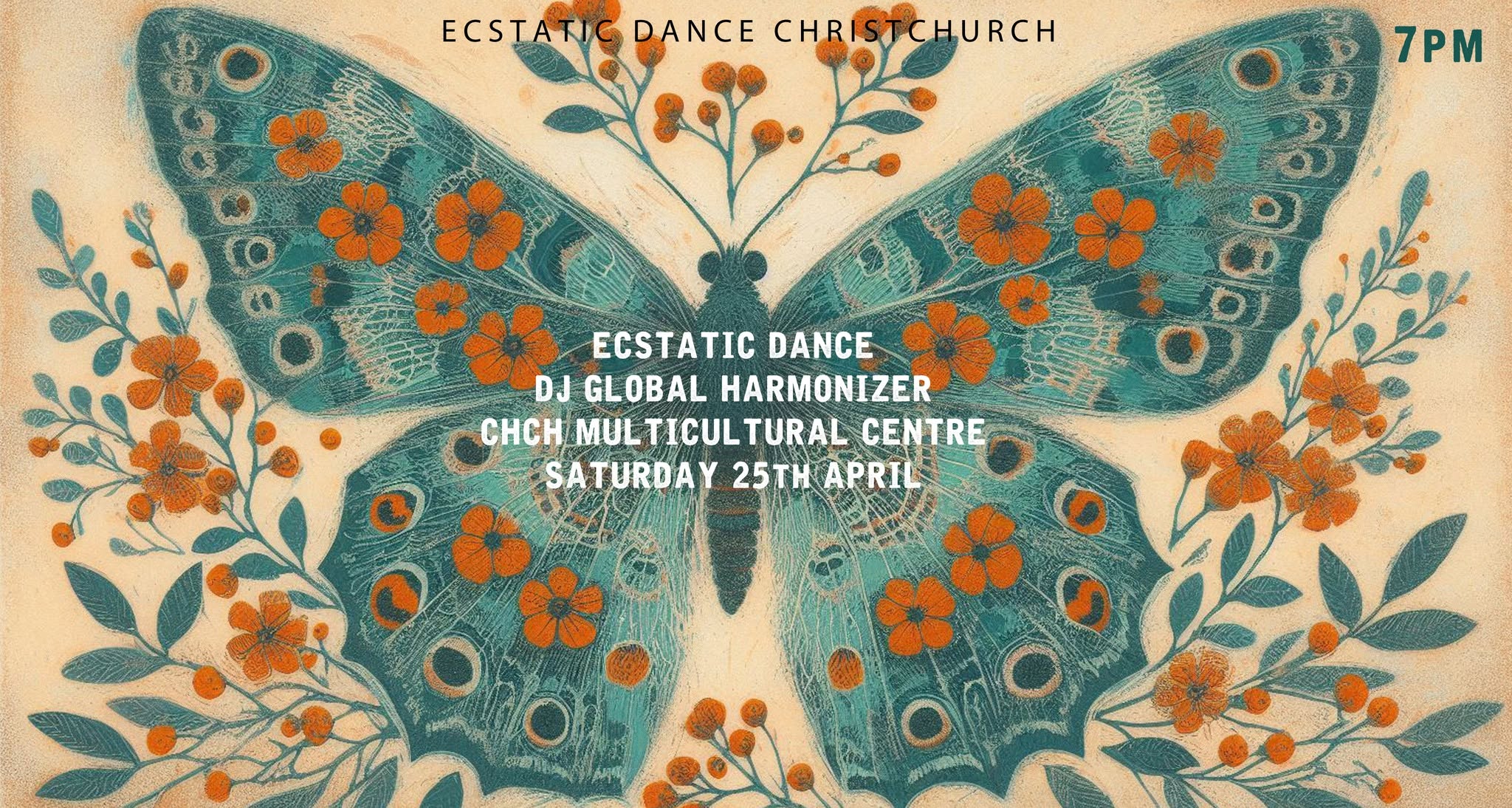 Ecstatic Dance w DJ Global Harmonizer @ Multicultural and Recreation Centre