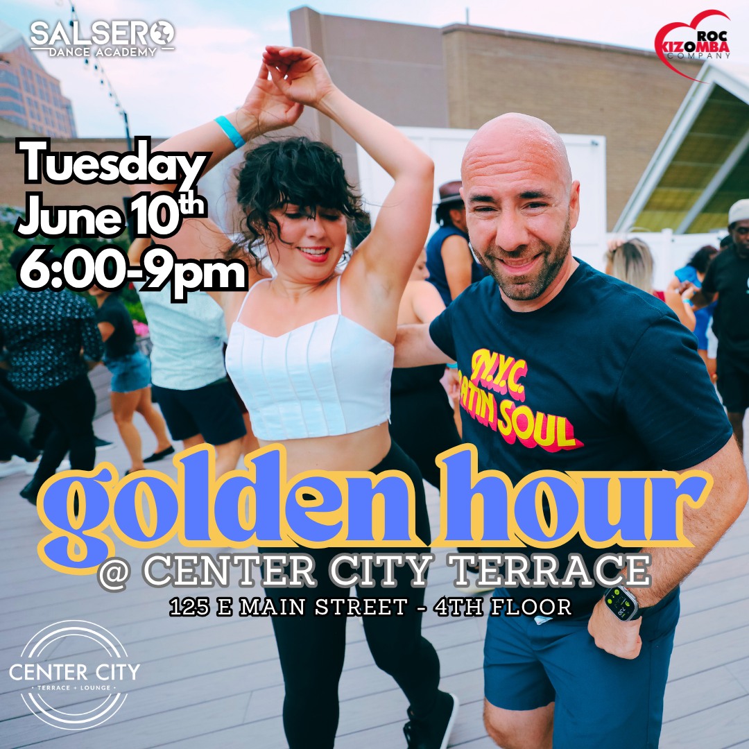 Golden Hour @ CCT - Tuesday June 10th 6-9pm - SALSA Lesson!