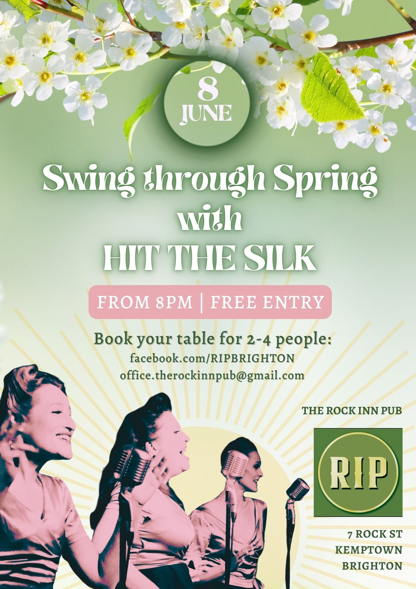 Swing through Spring with Hit the Silk
