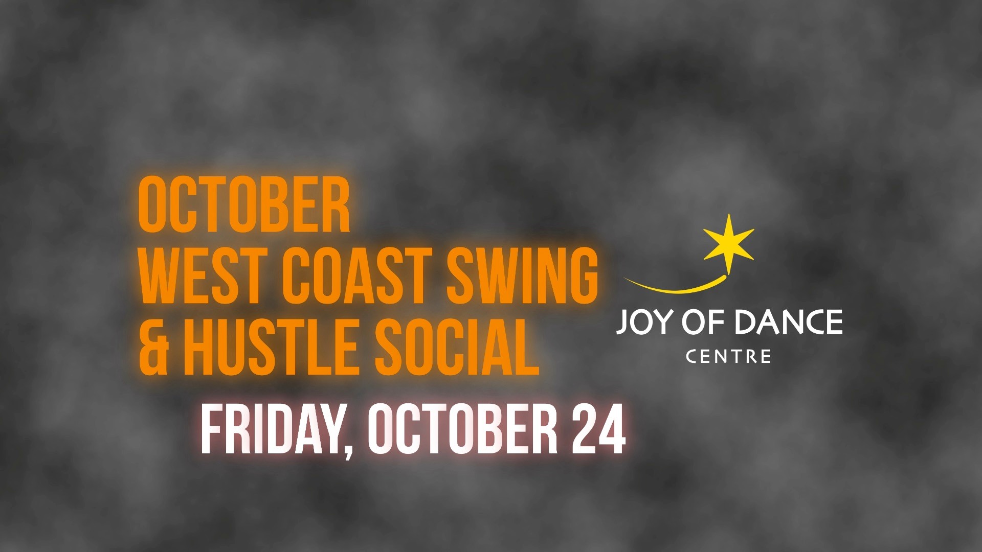 October WEST COAST SWING & HUSTLE Social