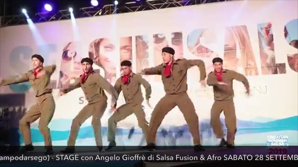 Stage Salsa Fusion & Afro con Angelo Gioffrè