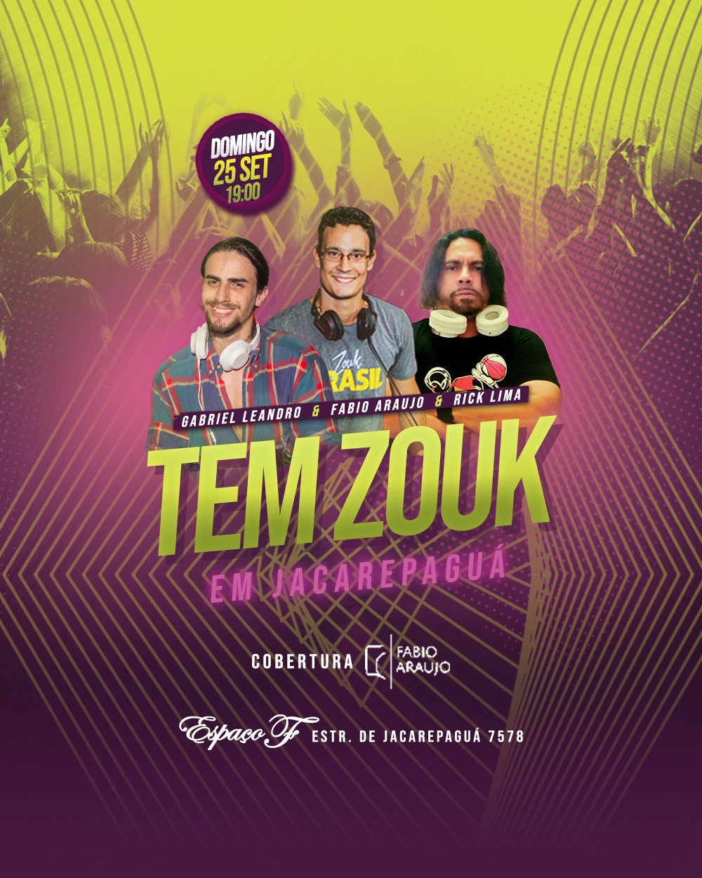 HOJE Tem ZOUK em JACAREPAGUÁ