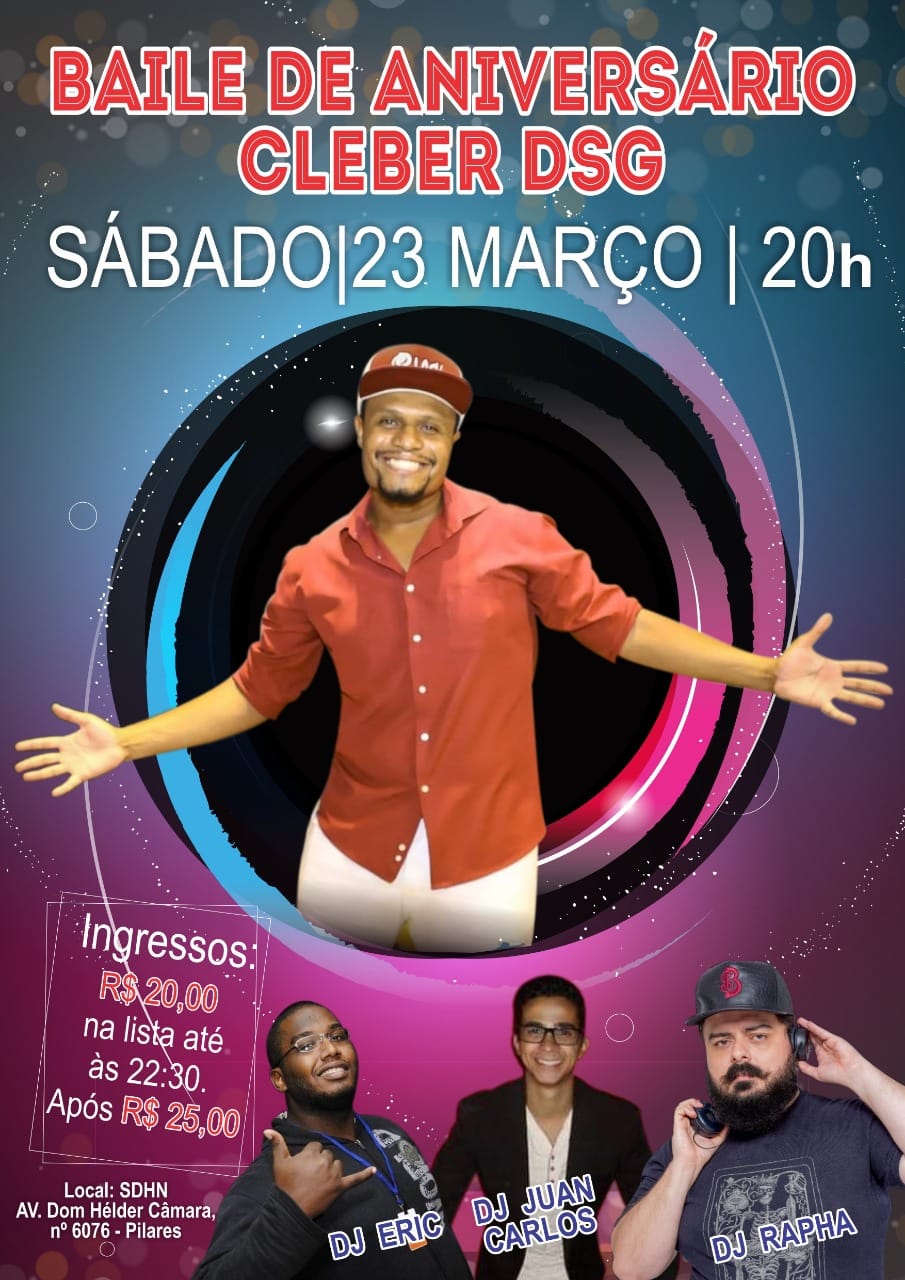 Baile de Aniversário Cleber Dsg