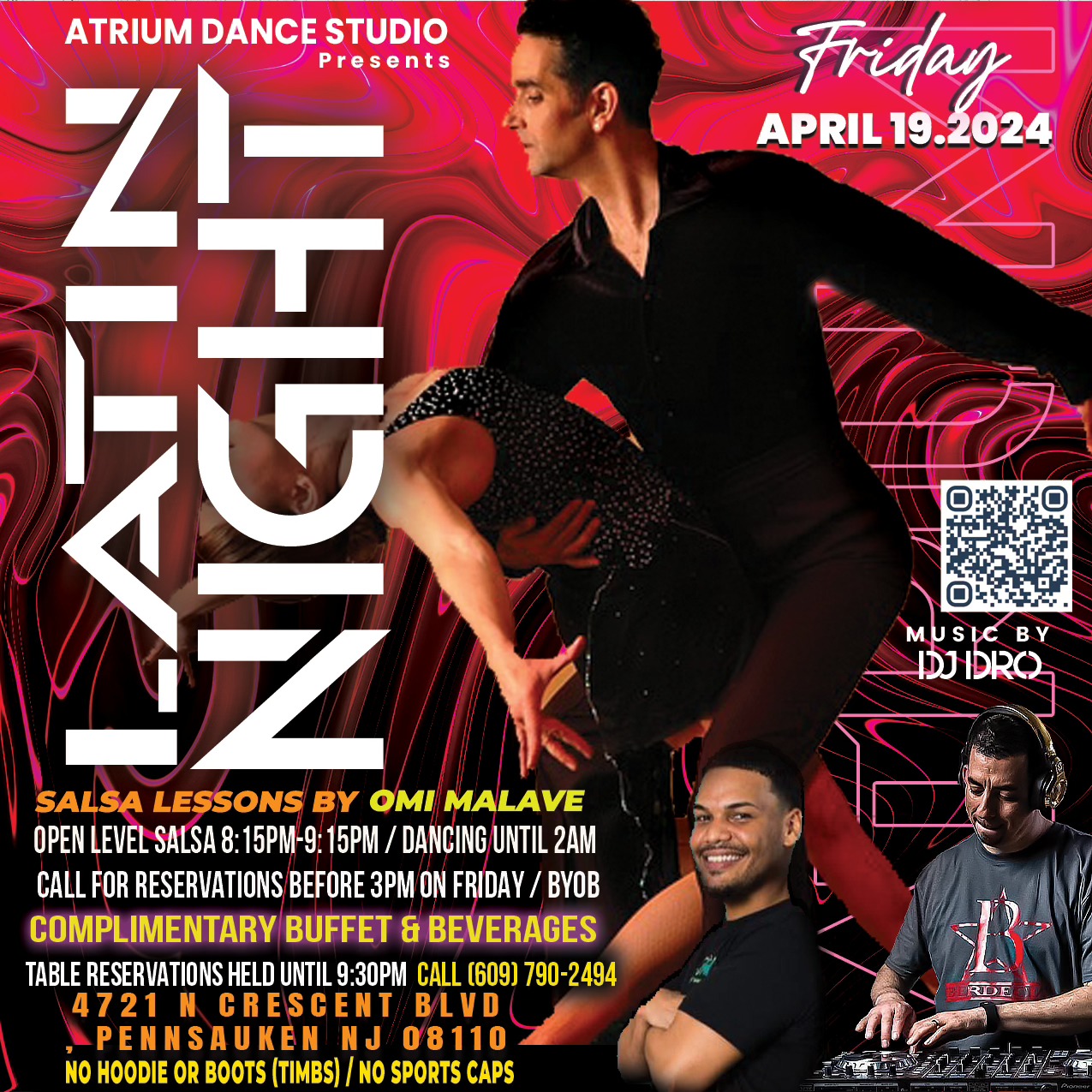 LATIN NIGHT W DJ DRO