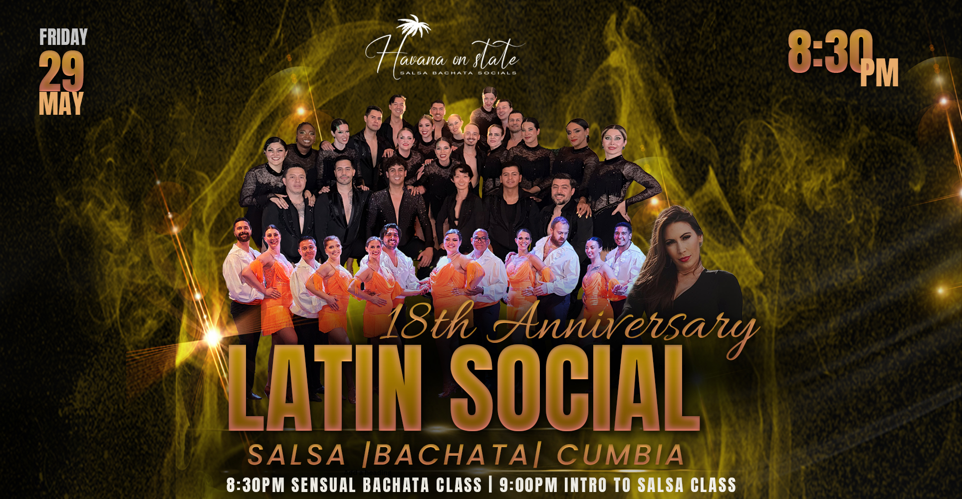 Havana on State Latin Social ANNIVERSARY: 18th Anniversary!