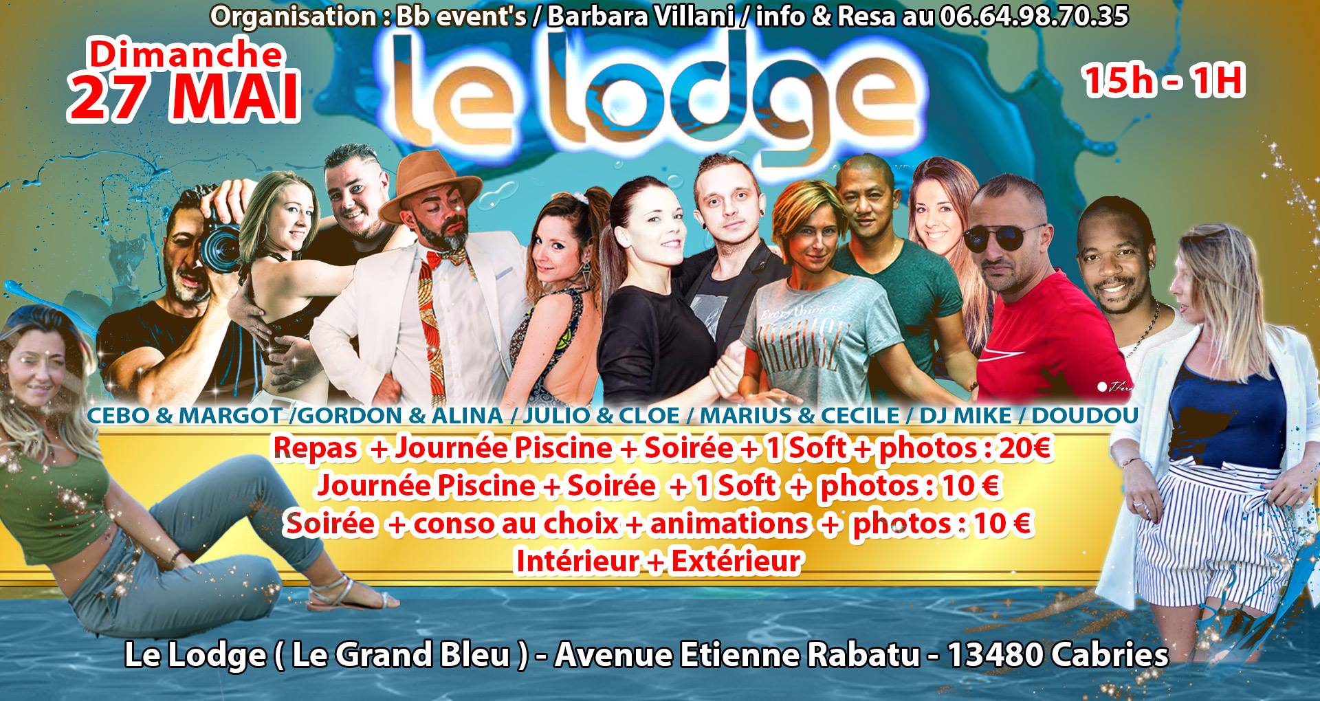 Journée Piscine Et Soirée KB au Lodge