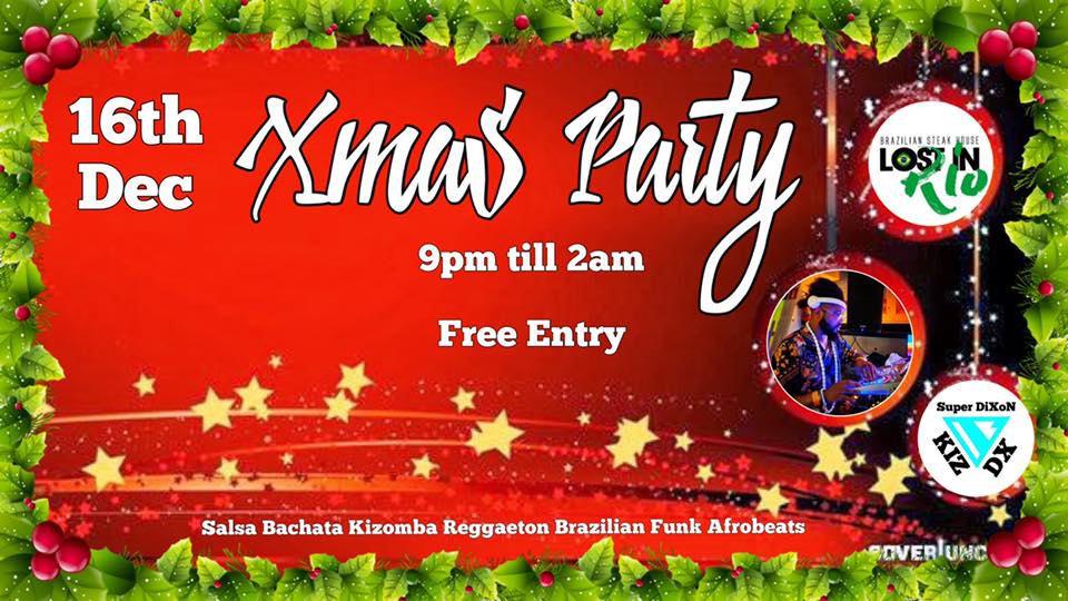 XMAS SPECIAL PARTY π§π· FRIDAY